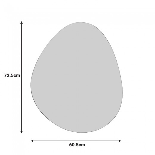 Καθρέπτης Hahoe Inart 60x1x72.5εκ