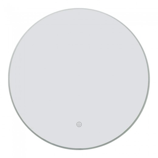 Καθρέπτης Led Lucox Inart pp-αλουμίνιο Φ60x3εκ