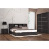 Κομοδίνο OLYMPUS pakoworld χρώμα wenge 47,5x40,5x40,5εκ.
