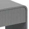 Κομοδίνο Zeplen pakoworld MDF σε γκρι απόχρωση 40x40x53εκ