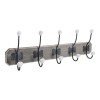 Κρεμάστρα Holden pakoworld mdf σε αντικέ φυσική απόχρωση 19.5x9x60.5εκ