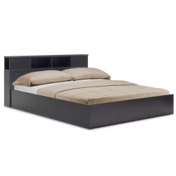 Κρεβάτι OLYMPUS pakoworld χρώμα wenge 160x200εκ