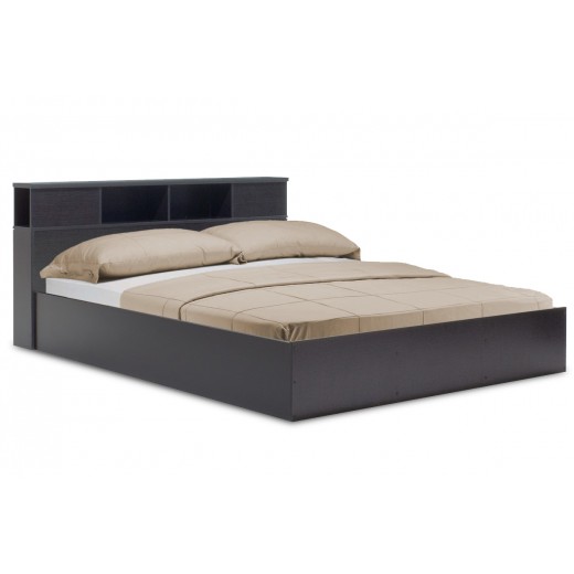 Κρεβάτι OLYMPUS pakoworld χρώμα wenge 160x200εκ