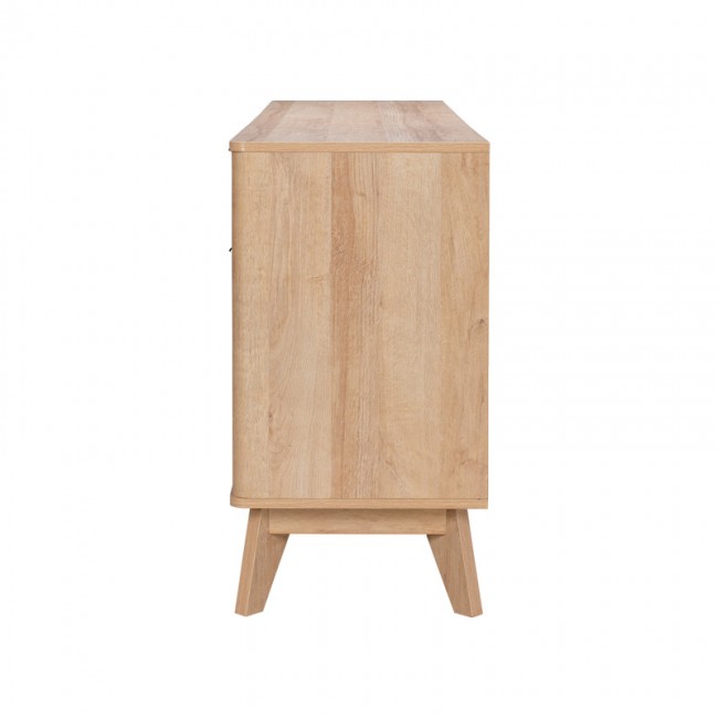 Μπουφές Hamea pakoworld mdf σε φυσική απόχρωση 150x39,5x73εκ
