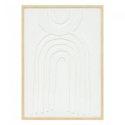 Πίνακας σε καμβά Bobby pakoworld mdf 50x2.6x70εκ