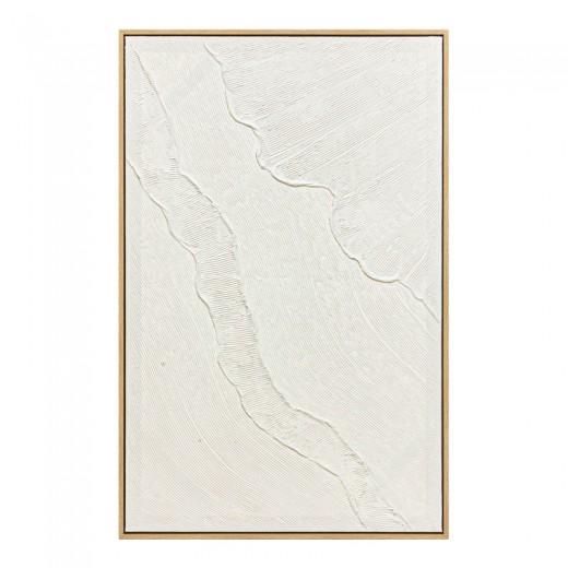 Πίνακας σε καμβά Brendo Ι pakoworld mdf 116x3.8x75εκ
