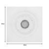 Πίνακας σε καμβά Circled Inart 80x3x80εκ