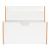 Ραφιέρα Crane pakoworld λευκό mdf 57x34x55εκ