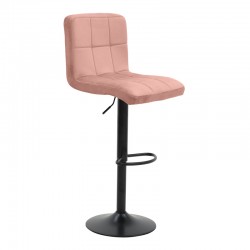 Σκαμπό μπαρ Remina pakoworld πτυσσόμενο σάπιο μήλο βελούδο-βάση μαύρο μέταλλο 44x44x112εκ Σκαμπό μπαρ Remina pakoworld πτυσσόμενο σάπιο μήλο βελούδο-βάση μαύρο μέταλλο 44x44x112εκ