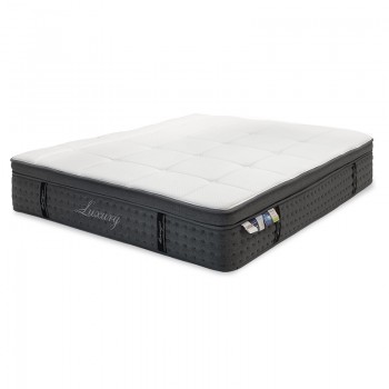 Στρώμα Luxury pakoworld pocket spring+gel memory foam+latex 34-36cm 150x200εκ