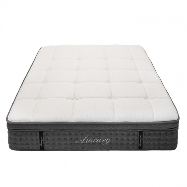 Στρώμα Luxury pakoworld pocket spring+gel memory foam+latex 34-36cm 150x200εκ