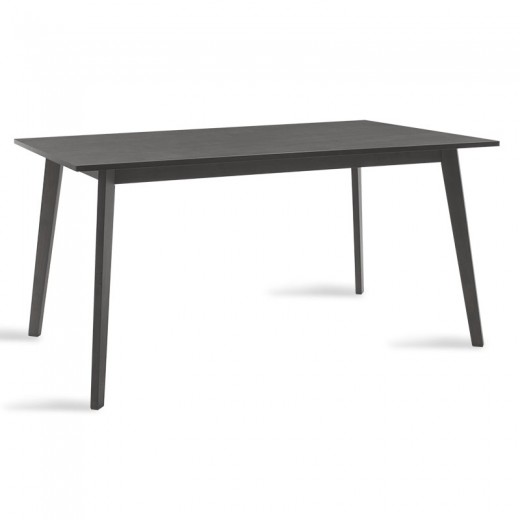 Τραπέζι Benson pakoworld MDF σε rustic grey απόχρωση 150x90x75εκ