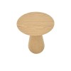 Τραπέζι σαλονιού Donda pakoworld mdf σε sonoma απόχρωση Φ60x40εκ