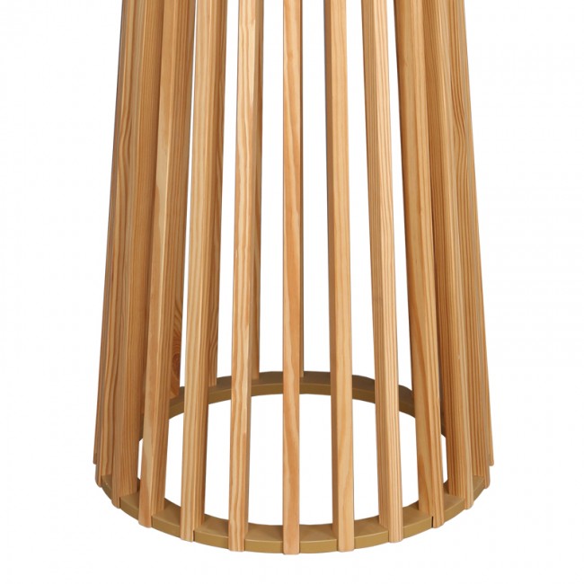 Τραπέζι μπαρ Domonic pakoworld mdf φυσικό Φ60x105εκ