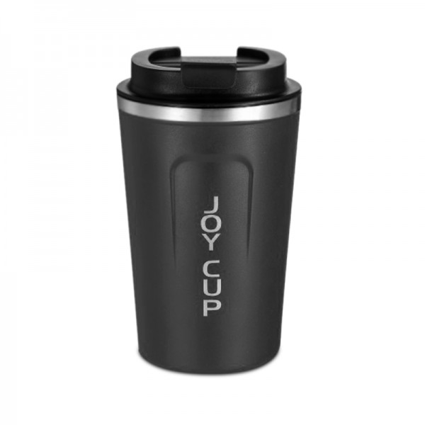 Θερμός ποτήρι Joy Cup χρώμα μαύρο 380ml