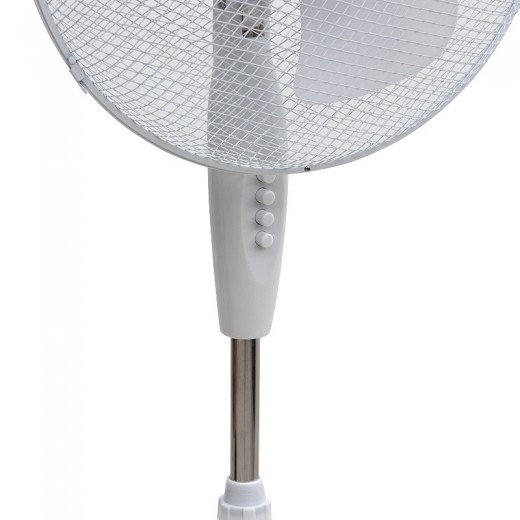 Ανεμιστήρας ορθοστάτης 16'' 40εκ. 50W χρώμα λευκό 62x62x127εκ.
