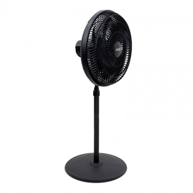 Ανεμιστήρας με ορθοστάτη (18") 45εκ. 90W με 6ΡΡ πτερύγια χρώμα μαύρο
