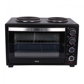 Ηλεκτρικό Φουρνάκι Μαύρο 1600W 48lt Muhler MN-4809 χρώμα μαύρο