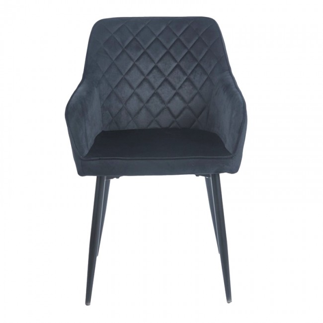 SIENA BLACK VELVET ΥΦΑΣΜΑ ΠΟΛΥΘΡΟΝΑ ΜΕΤΑΛΛΙΚΗ