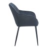 SIENA BLACK VELVET ΥΦΑΣΜΑ ΠΟΛΥΘΡΟΝΑ ΜΕΤΑΛΛΙΚΗ