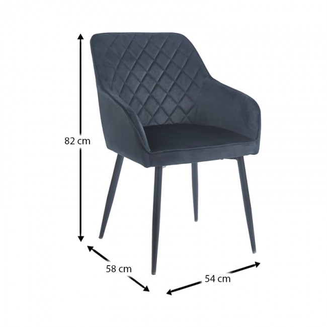 SIENA BLACK VELVET ΥΦΑΣΜΑ ΠΟΛΥΘΡΟΝΑ ΜΕΤΑΛΛΙΚΗ