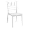 Καρέκλα συνεδρίου-catering πολυπροπυλενίου χρώμα λευκό JOSEPHINE SIESTA