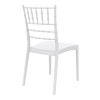 Καρέκλα συνεδρίου-catering πολυπροπυλενίου χρώμα λευκό JOSEPHINE SIESTA