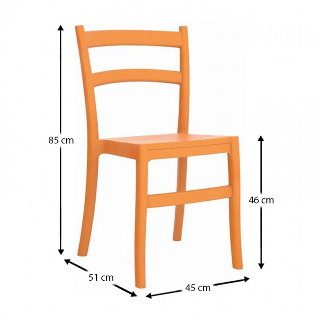 TIFFANY ORANGE(Σ24)KAPEKΛA ΠΟΛ/ΝΙΟΥ