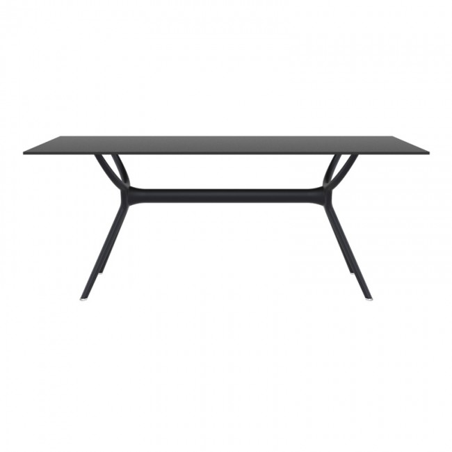 ΑΙΡ ΤΡΑΠΕΖΙ 180Χ90εκ. BLACK LAMINATE 12mm - 20.0186