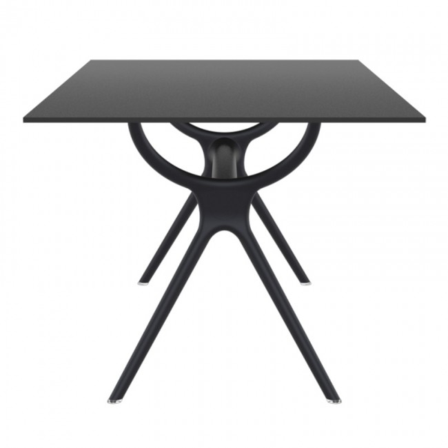 ΑΙΡ ΤΡΑΠΕΖΙ 180Χ90εκ. BLACK LAMINATE 12mm - 20.0186