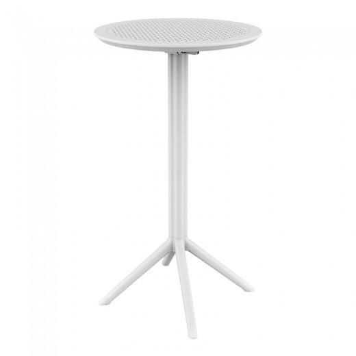SKY WHITE BAR Φ60Χ108εκ.ΠΤΥΣ/ΝΟ ΤΡΑΠ. ΠΟΛ/ΝΙΟΥ