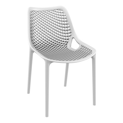 Καρέκλα πολυπροπυλενίου σε λευκό χρώμα 50x60x82 εκ. AIR SIESTA