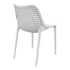 Καρέκλα πολυπροπυλενίου σε λευκό χρώμα 50x60x82 εκ. AIR SIESTA