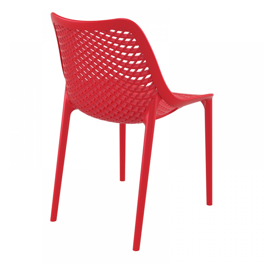 Καρέκλα πολυπροπυλενίου σε κόκκινο χρώμα 50x60x82 εκ. AIR SIESTA