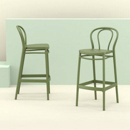 ΒΙΚΤΟΡ ΣΚΑΜΠΟ 75εκ. OLIVE GREEN ΠΟΛ/ΝΙΟΥ - 20.0568