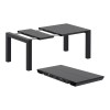 ΒΕΓΚΑΣ BLACK 100X100/140εκ. ΕΠΕΚΤ.ΤΡΑΠΕΖΙ ΠΟΛ/ΝΙΟΥ - 20.0572