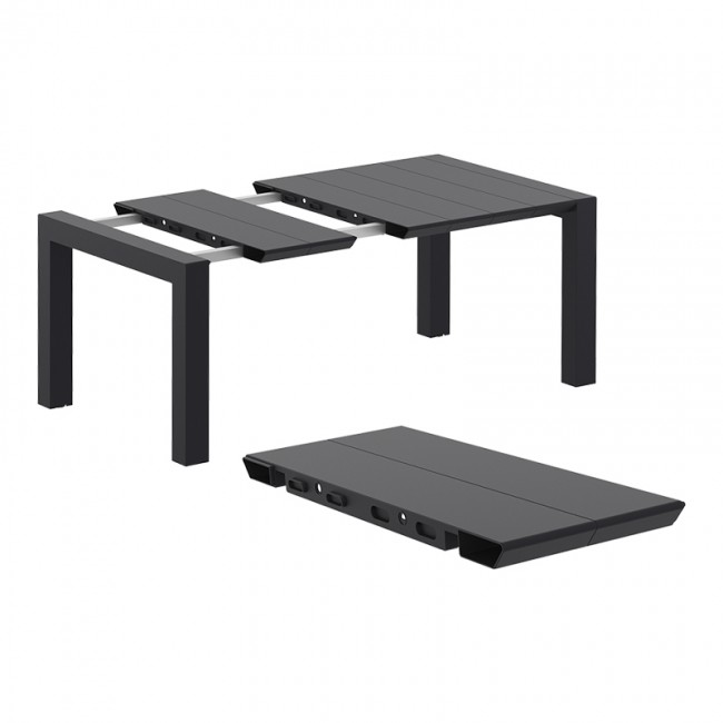 ΒΕΓΚΑΣ BLACK 100X100/140εκ. ΕΠΕΚΤ.ΤΡΑΠΕΖΙ ΠΟΛ/ΝΙΟΥ - 20.0572