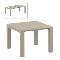 ΒΕΓΚΑΣ DOVE GREY 100X100/140εκ. ΕΠΕΚΤ.ΤΡΑΠΕΖΙ ΠΟΛ/ΝΙΟΥ - 20.0573