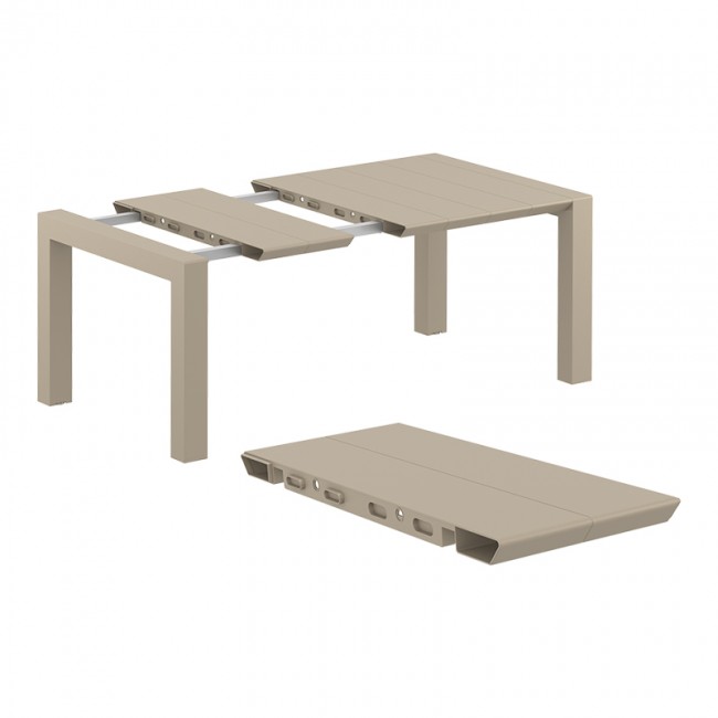 ΒΕΓΚΑΣ DOVE GREY 100X100/140εκ. ΕΠΕΚΤ.ΤΡΑΠΕΖΙ ΠΟΛ/ΝΙΟΥ - 20.0573