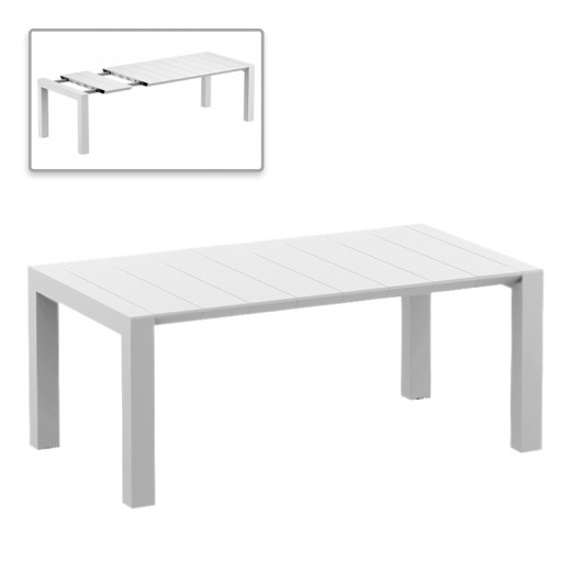 ΒΕΓΚΑΣ WHITE 100X180/220εκ. ΕΠΕΚΤ.ΤΡΑΠΕΖΙ ΠΟΛ/ΝΙΟΥ - 20.0575