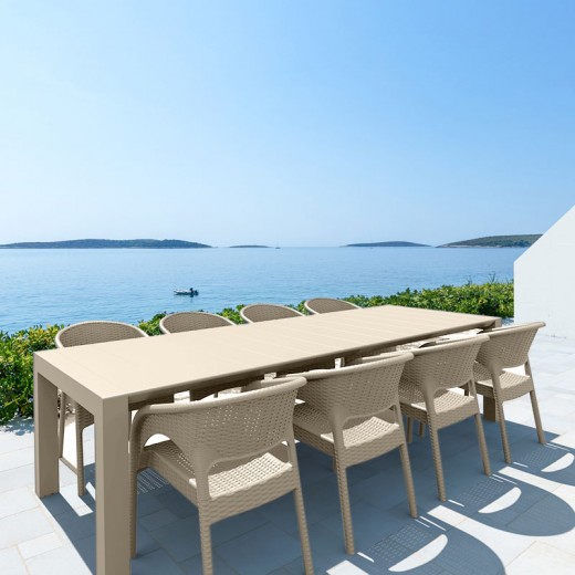 ΒΕΓΚΑΣ DOVE GREY 100X260/300εκ. ΕΠΕΚΤ.ΤΡΑΠΕΖΙ ΠΟΛ/ΝΙΟΥ - 20.0578