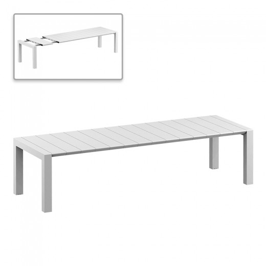 ΒΕΓΚΑΣ WHITE 100X260/300εκ. ΕΠΕΚΤ.ΤΡΑΠΕΖΙ ΠΟΛ/ΝΙΟΥ - 20.0579