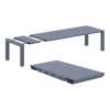 ΒΕΓΚΑΣ DARK GREY 100X260/300εκ. ΕΠΕΚΤ.ΤΡΑΠΕΖΙ ΠΟΛ/ΝΙΟΥ - 20.0581