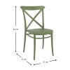 ΚΡΟΣ OLIVE GREEN ΚΑΡΕΚΛΑ ΠΟΛ/ΝΙΟΥ - 20.0591
