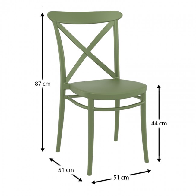 ΚΡΟΣ OLIVE GREEN ΚΑΡΕΚΛΑ ΠΟΛ/ΝΙΟΥ - 20.0591