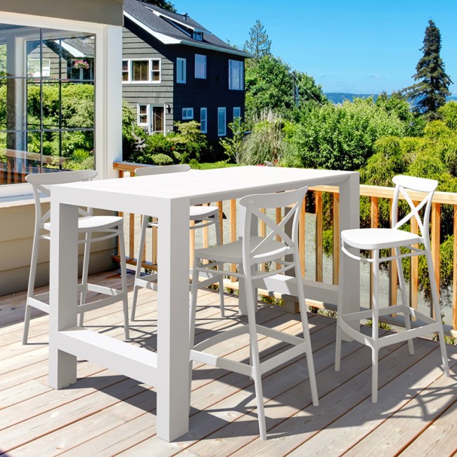 ΚΡΟΣ ΣΚΑΜΠΟ 75εκ. WHITE ΠΟΛ/ΝΙΟΥ - 20.0605