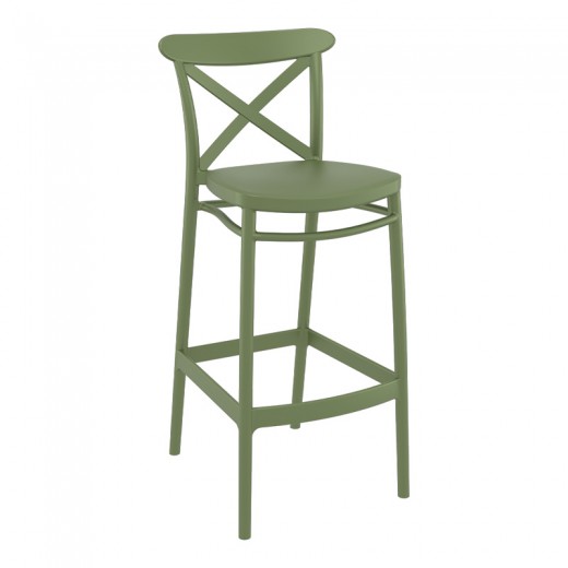 ΚΡΟΣ ΣΚΑΜΠΟ 75εκ. OLIVE GREEN ΠΟΛ/ΝΙΟΥ - 20.0609