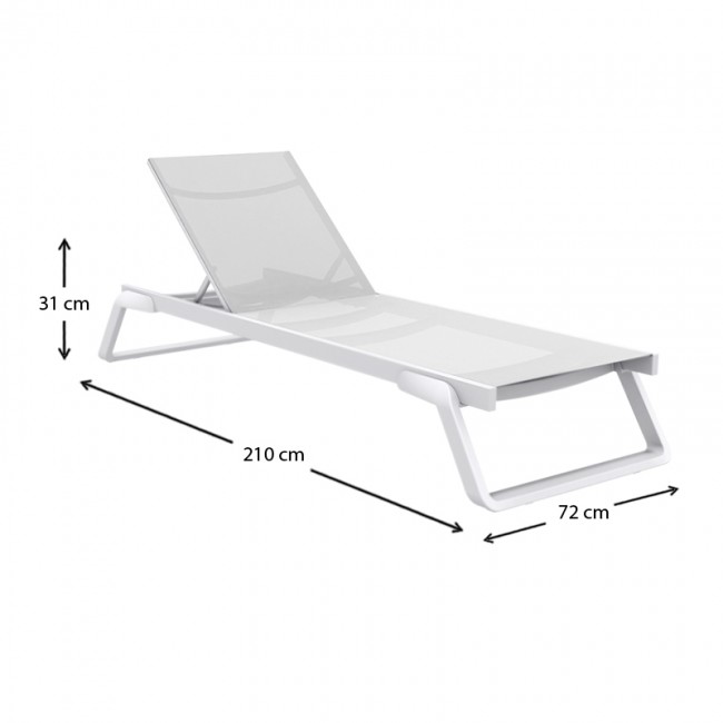 TROPIC ΞΑΠΛΩΣΤΡΑ WHITE/WHITE ΠΟΛ/ΝΙΟΥ