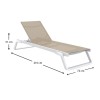 TROPIC ΞΑΠΛΩΣΤΡΑ WHITE/TAUPE ΠΟΛ/ΝΙΟΥ