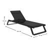 TROPIC ΞΑΠΛΩΣΤΡΑ BLACK/BLACK ΠΟΛ/ΝΙΟΥ